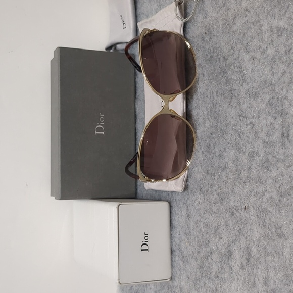 Christian Dior Sunglasses DIOROSE M8E5M 61-16 115 Gold  Leaves Gems Lady Sun main image 10